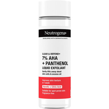 Clear & Defend+ Liquid Exfoliant - Tekutý peeling s AHA kyselinami a panthenolom
